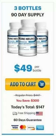 Pure Neuro - 3 bottles