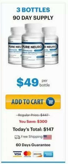 Pure Neuro - 3 bottles